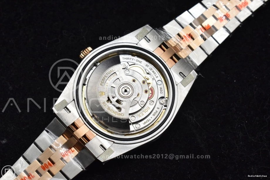 41 SS Edition EasyMatch Bracelet VR RG 904L 1:1 Jubilee Clean Best Dial Steel on MOP 126333 Diamonds White DateJust 655 0223